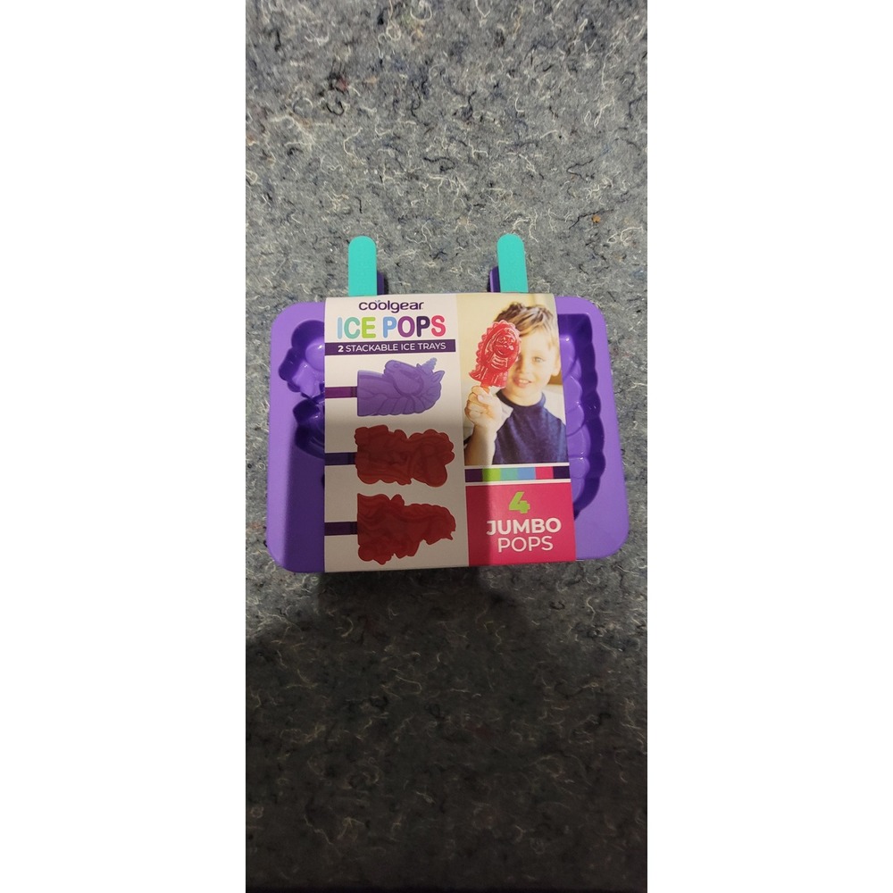 Coolgear Stackable Trays 4 Ice Pops Jumbo Pops